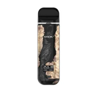 Smok Novo X Black Stabilizing Wood