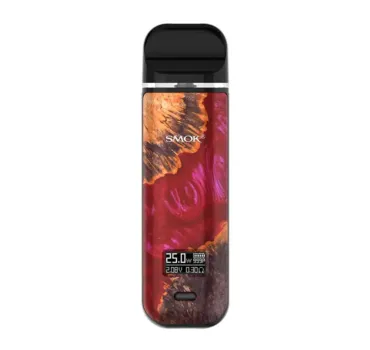 Smok Novo X Red Stabilizing Wood