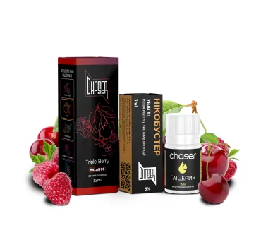 Набір Chaser Black 30 мл 65 мг TRIPLE BERRY