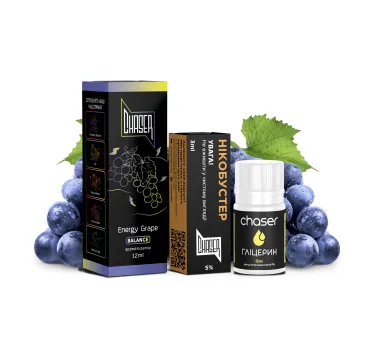 Набір Chaser Black 30 мл 65 мг ENERGY GRAPE