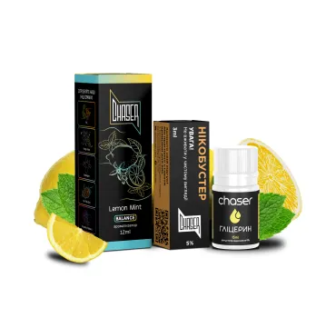 Набір Chaser Black 30 мл 65 мг LEMON MINT