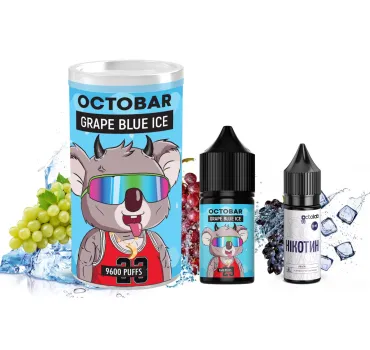 Набір Octobar NFT 30 мл HARD Grape Blue Ice