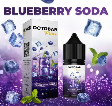 Набір Octobar PRIME 30 мл HARD Blueberry Soda