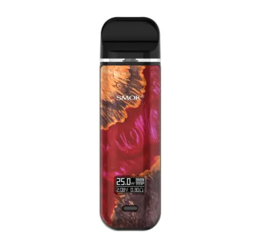 Smok Novo X Red Stabilizing Wood - Фото 1