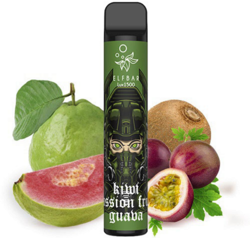Elf Bar 1500 Lux Kiwi Passion Fruit Guava