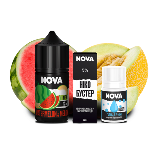 Набір Nova 30 мл 50 мг WATERMELON MELON