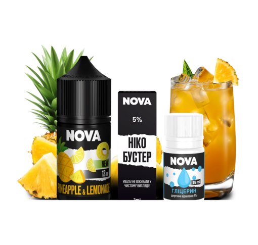 Набір Nova 30 мл 50 мг PINEAPPLE LEMONADE