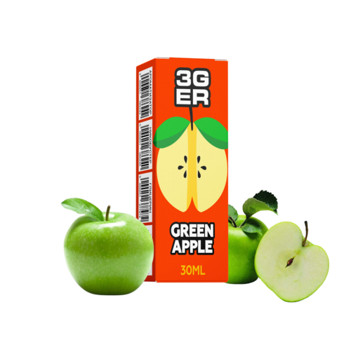 Набір 3Ger 30 мл 50 мг Green Apple