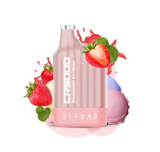 Elf Bar CR5000 Strawberry Ice Cream