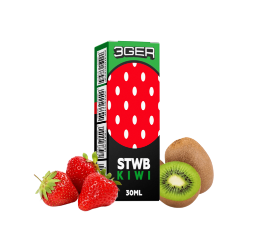 Набір 3Ger 30 мл 50 мг Strawberry Kiwi