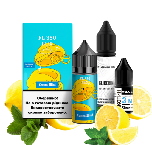 Набір Flavorlab FL350 30 мл 50 мг Лимон М'ята