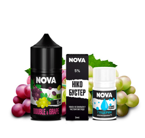 Набір Nova 30 мл 65 мг DOUBLE GRAPE