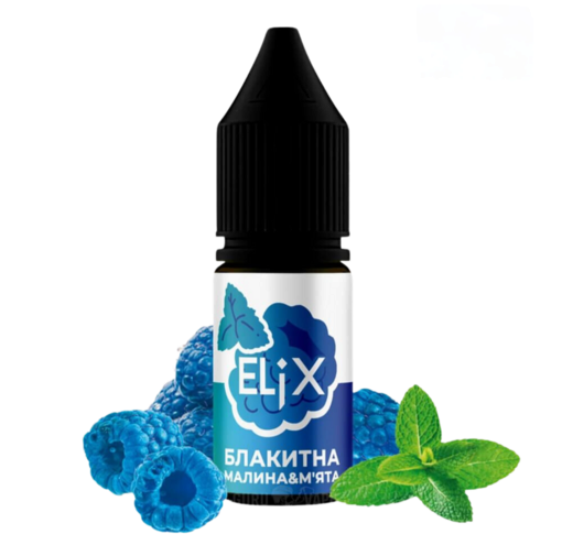 Elix 10 мл 60 мг Блакитна малина м'ята