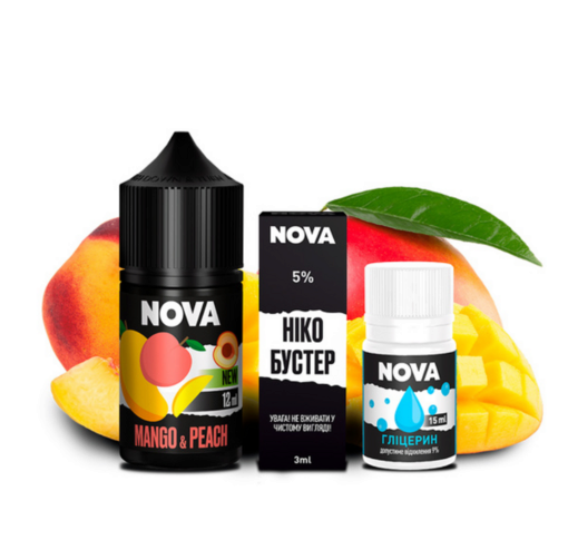Набір Nova 30 мл 65 мг MANGO PEACH