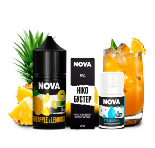Набір Nova 30 мл 65 мг PINEAPPLE LEMONADE