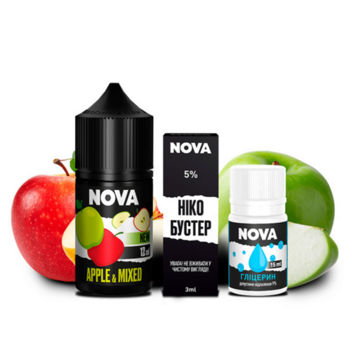 Набір Nova 30 мл 65 мг APPLE MIXED