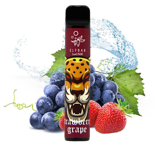 Elf Bar 1500 Lux Strawberry Grape