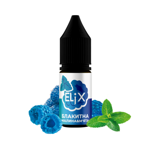 Elix 10 мл 50 мг Блакитна малина м'ята