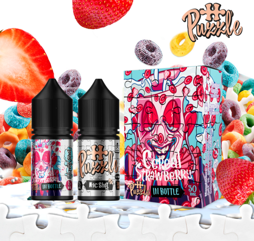 Набір In Bottle 30 мл 50 мг Strawberry Cereal