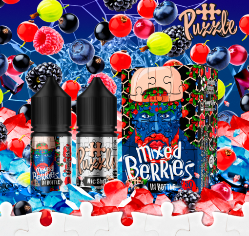 Набір In Bottle 30 мл 50 мг Mixed Berries
