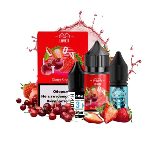 Набір Flavorlab Love It 30 мл 50 мг Черешня полуниця