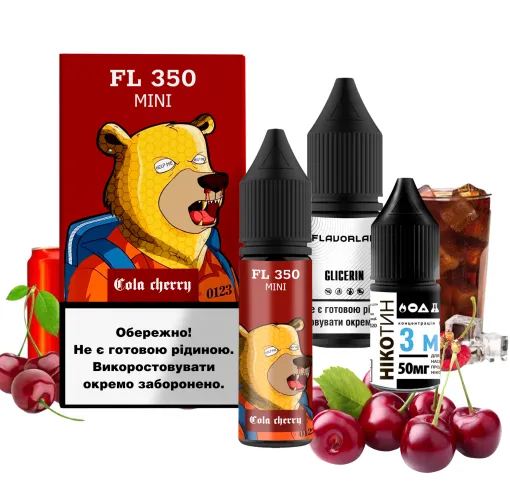 Набір Flavorlab FL 350 Mini 15 мл 50 мг Кола Вишня