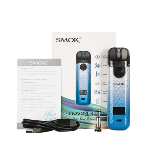 Smok Novo 4 Blue Gray Cobra - Фото 2