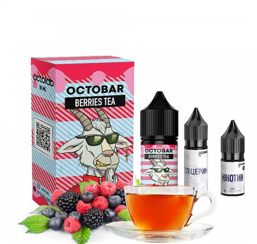 Набір Octobar NFT 30 мл 50 мг Berries Tea