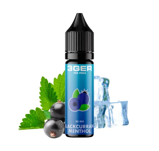 3Ger 15 мл 50 мг Blackcurrant Menthol